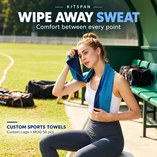 Custom Cooling Sports Towel with Logo – 30 x 100 cm