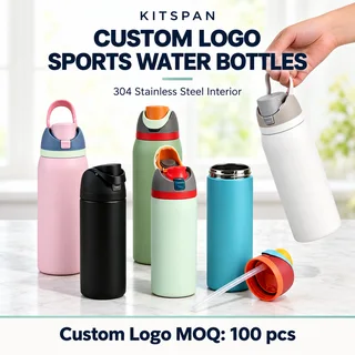 Custom Insulated Stainless Steel Sports Water Bottle