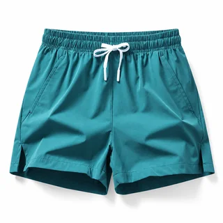 Custom Men's Lightweight Quick-Dry Shorts with Zip Pockets