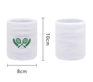 Custom Embroidered Sports Wrist Sweatband – 8 x 10 cm