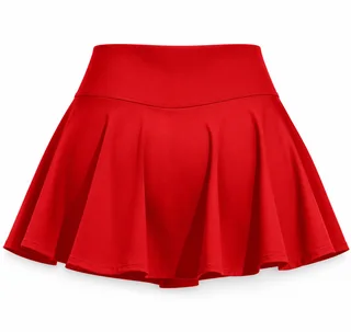 Custom Women's High-Waist Pleated Tennis Skort