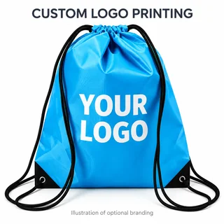 Custom 210D Polyester Drawstring Backpack for Teams & Events