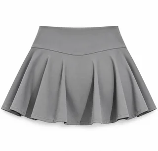 Custom Women's High-Waist Pleated Tennis Skort