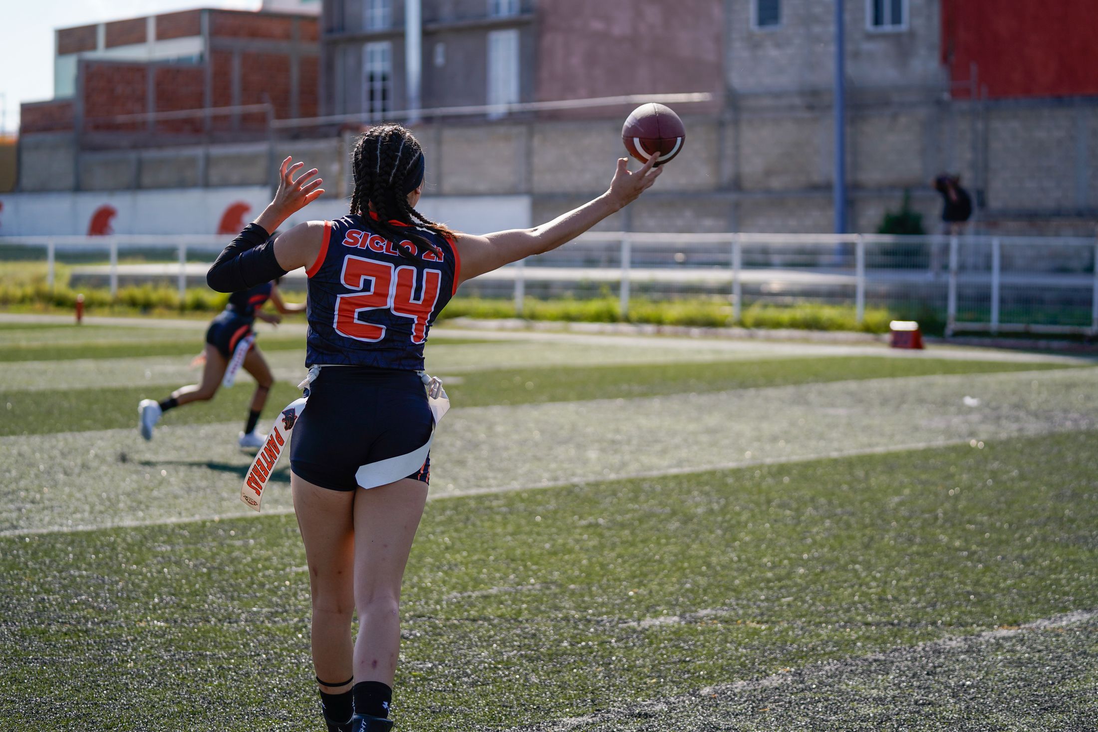 Flag football league uniforms