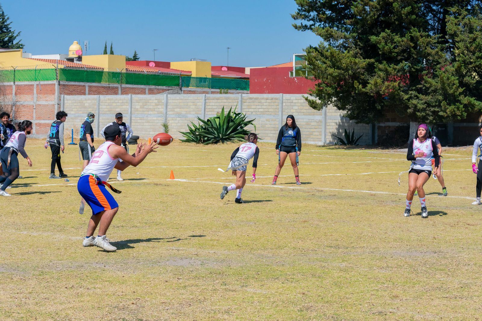 Flag football league uniform program