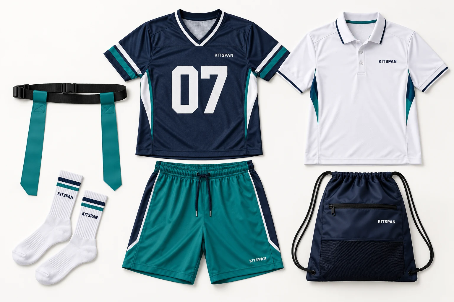 Flag Football product combination concept