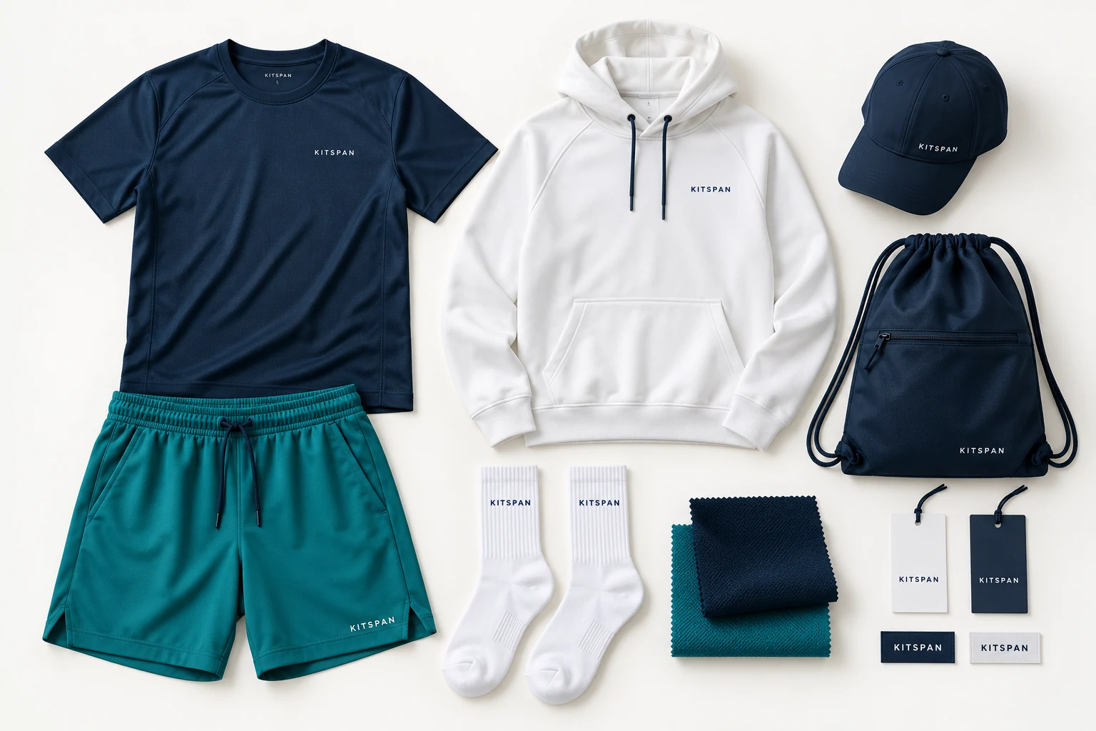 Private Label Sportswear product combination concept