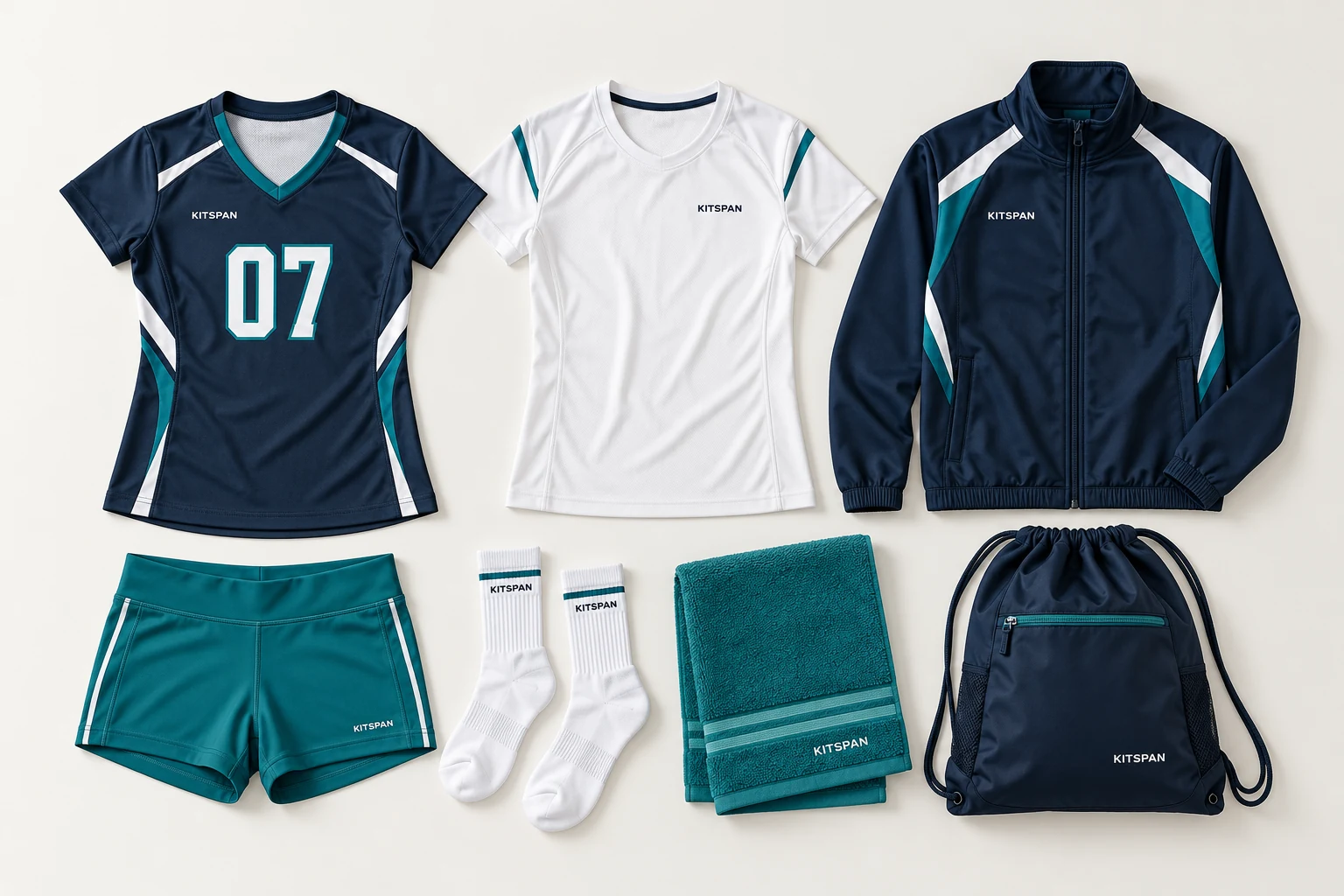 Volleyball Club product combination concept